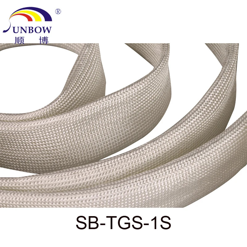 Manufacturer Hot Sales Fiberglass tube Uncoated Silicone Rubber Fiberglass Braided Sleeve Sleeves