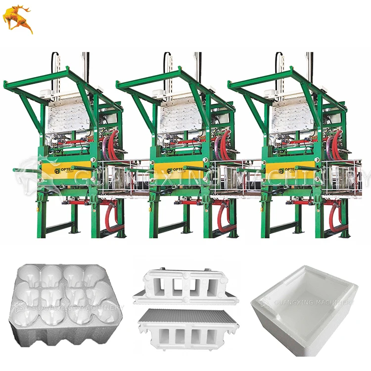 2024 New Hot sale High popularity Expanded Polystyrene Shape Molding Machine EPS Fish Box Making Machine for Manufacturing Plant