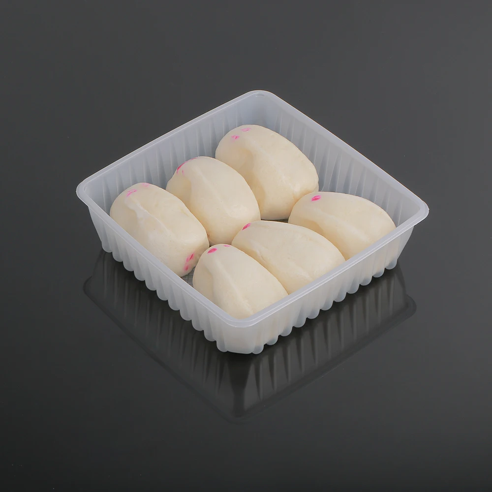 Disposable pp plastic 15 Compartment dumpling packaging Eco Friendly Food Tray