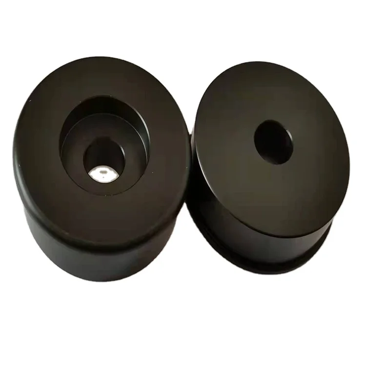 Factory custom plastic nylon roller bearing wheel cnc machining plastic nylon wheel