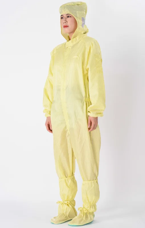 OEM Antistatic Work Uniform Anti-static Polyester ESD Garments Cleanroom Suit ESD Clothes Antistatic Work clothes
