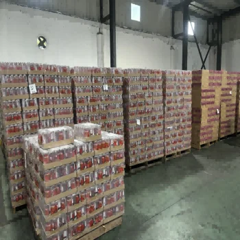 Hot Sale Popular Food low calories 350ml PET transparent canned Fruit Flavor Carbonate drink