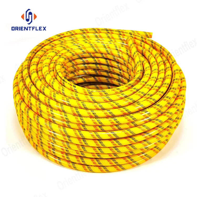 High pressure flexible blue ribbon pest control pvc 8.5 mm agricultural spray hose pipe korea