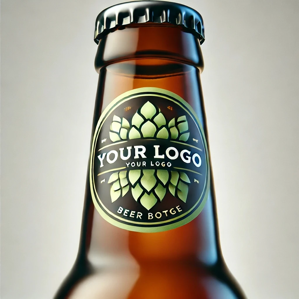 PX016 Custom Adhesive Sticker Beer Plastic Bottled Water Sticker Label waterproof Refrigerate plastic stickers