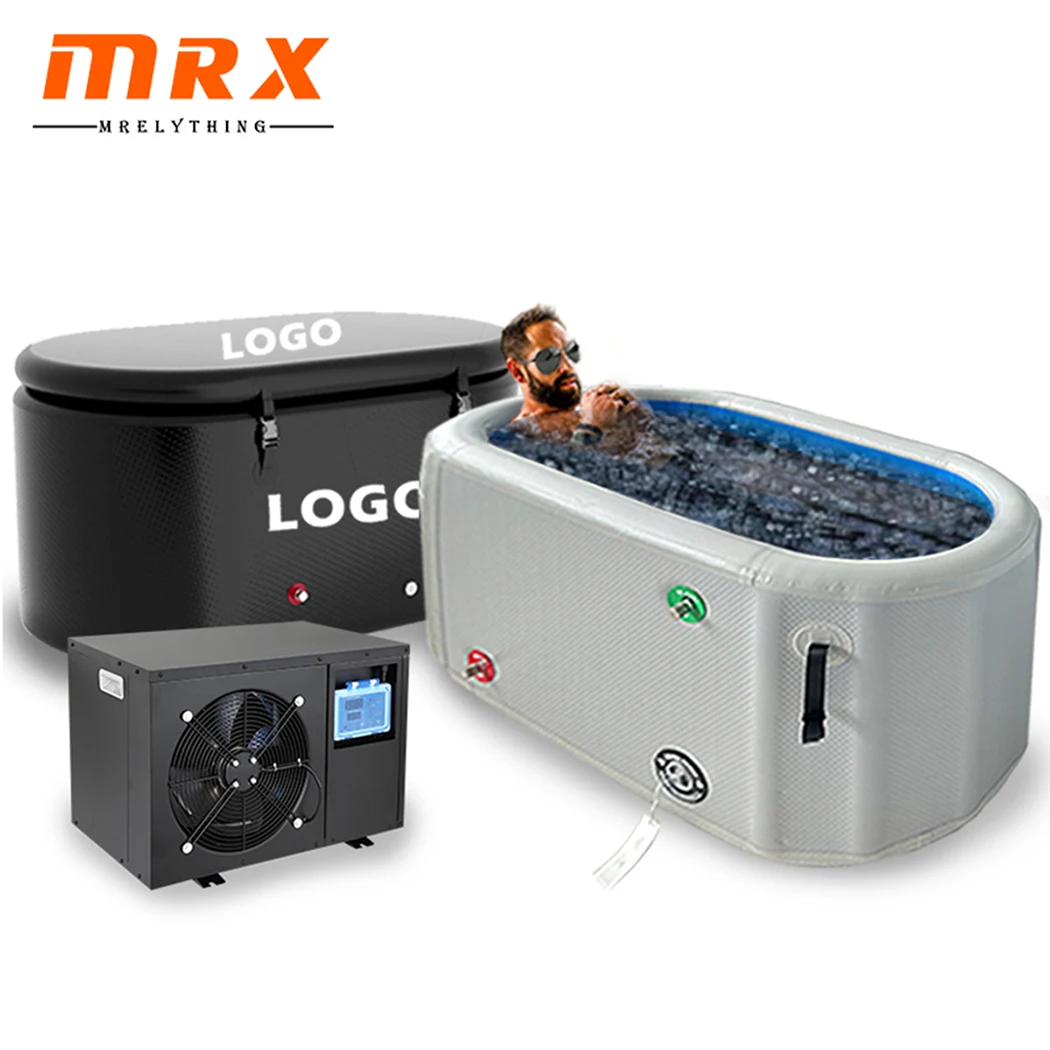 MRX recovery ice bath cold plunge pool tub machine chilling equipment system digital chiller and filter wi-fi tub for ice bath