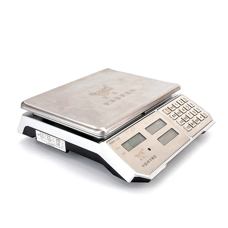 Stainless Steel Electronic Price Computing Scale Commercial Scale Manufacturers Directly Supplied OIML Certification
