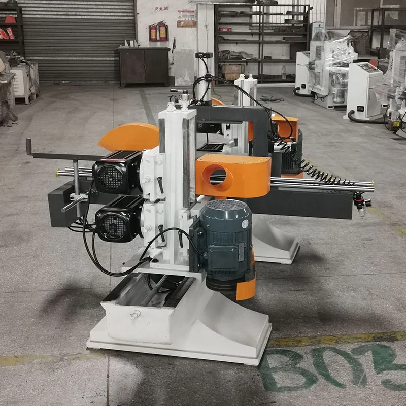 MJ243 woodworking vertical spindle double end sawing machine