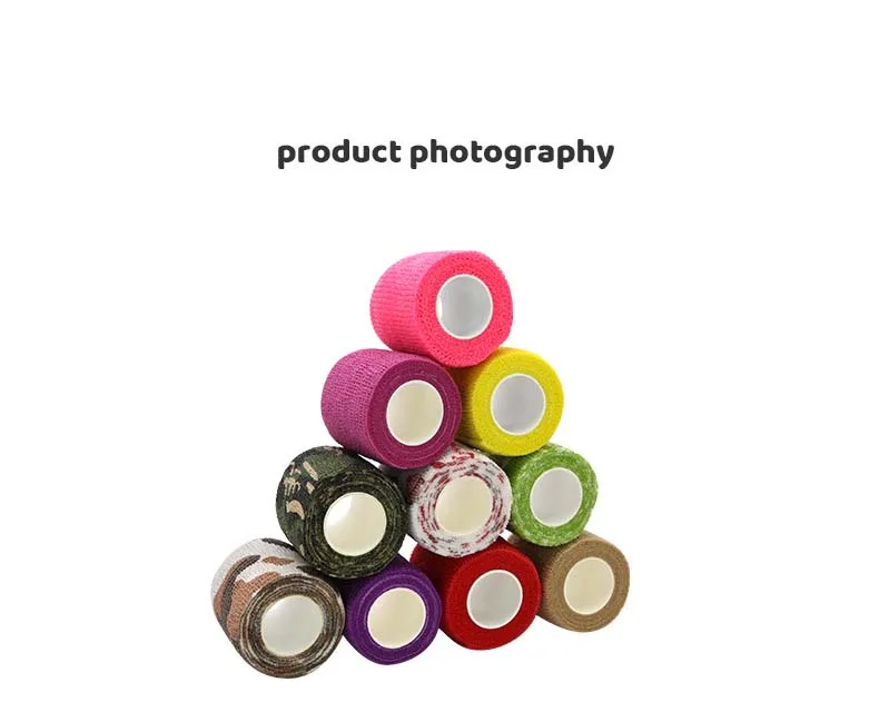 Manufacturer 2.5/5/7.5/10cm Emergency First Aid Bandage Disposable Equipment Fitness Crepe Stockinette Trauma Bandage