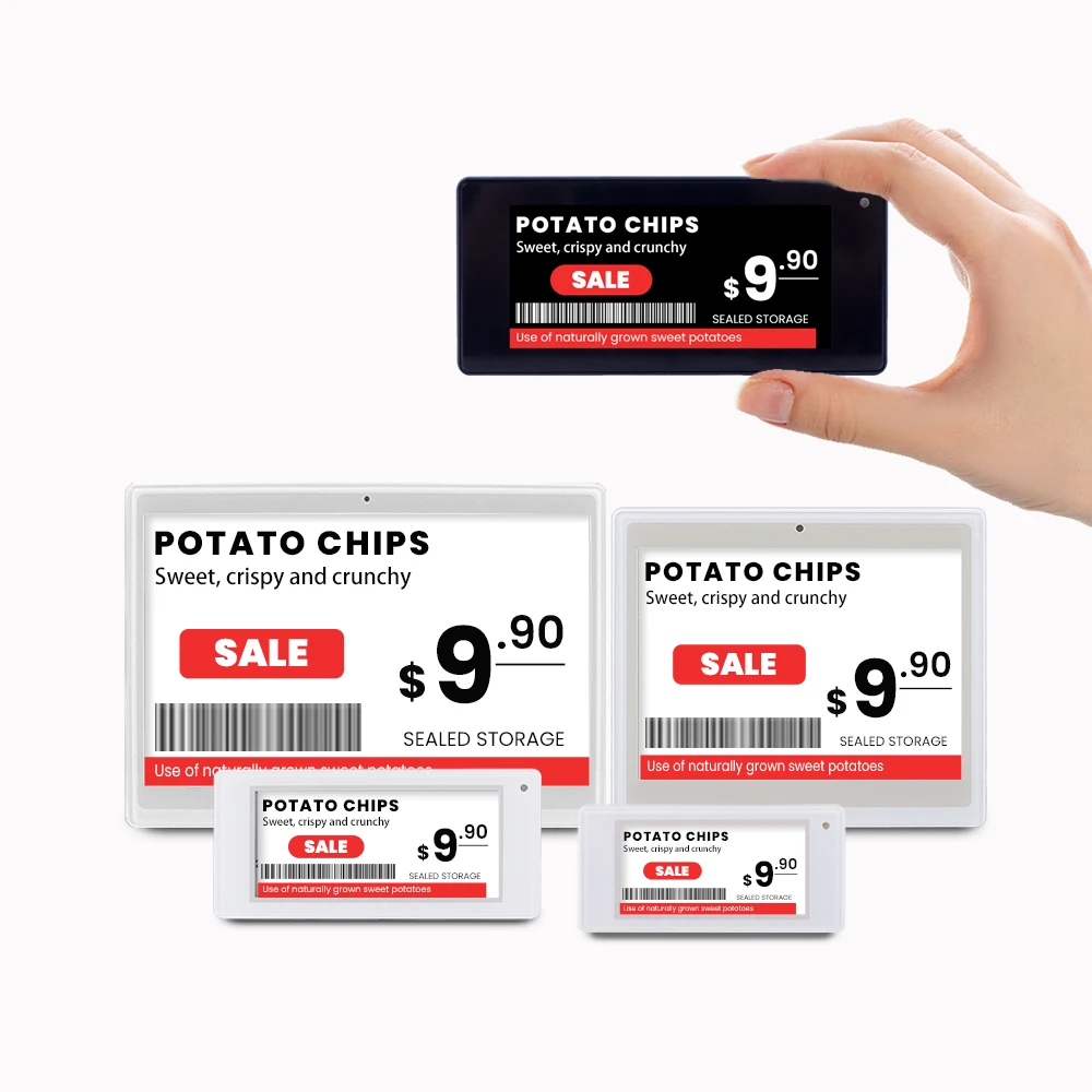 Automatic label  ESL Intelligent change price digital price tag supermarket ESL system electronic shelf labels