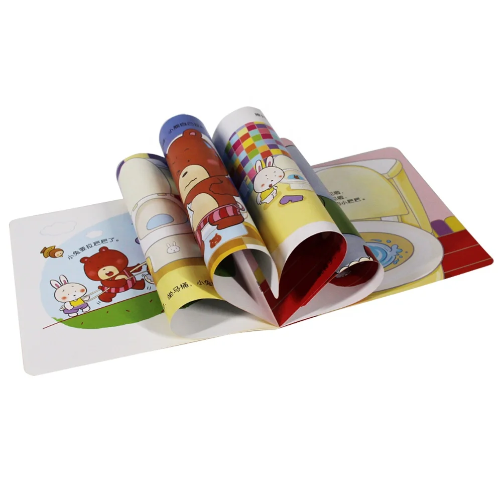 Custom Coloring Comic Book Printing PDF File