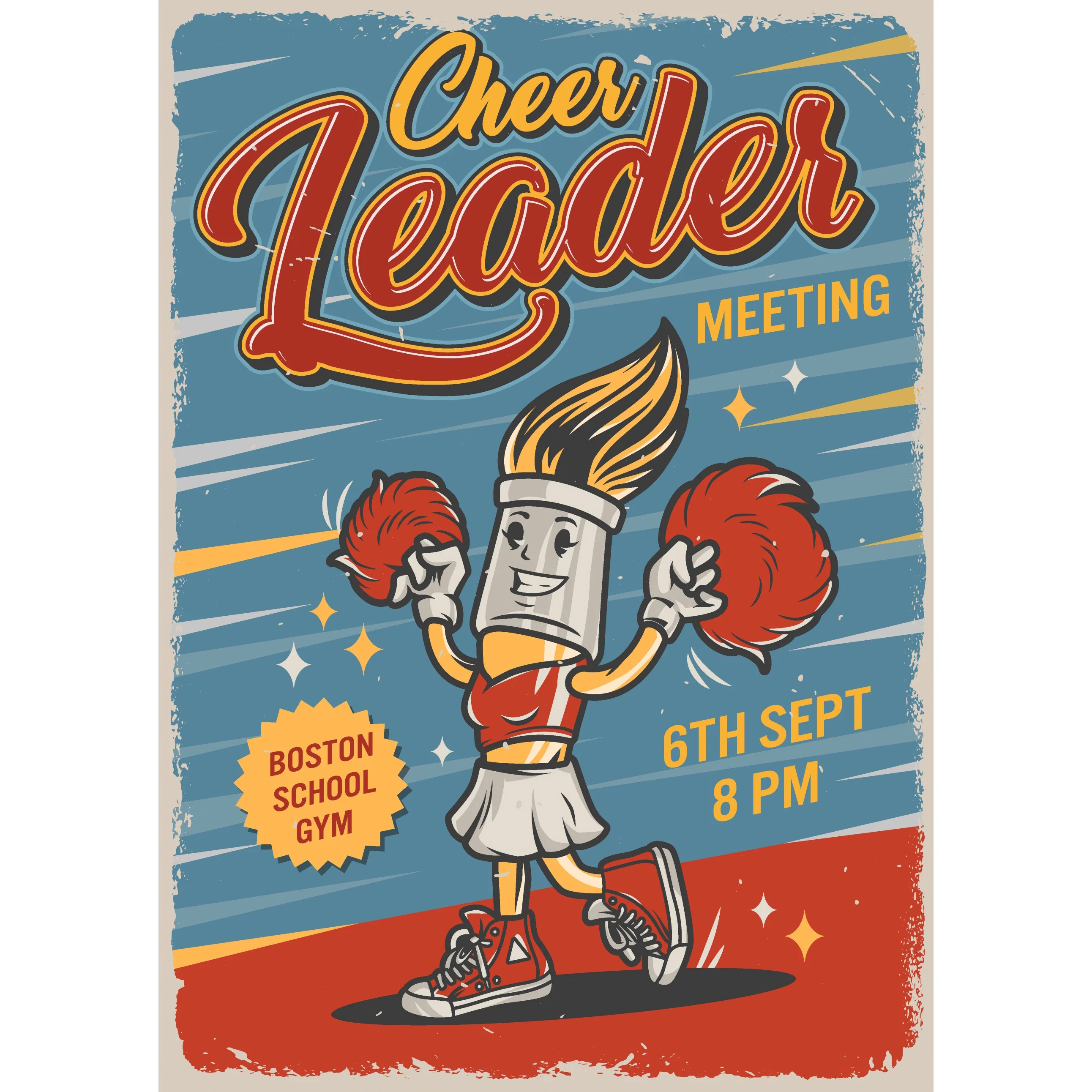 Изготовленный на заказ Печать наружный дисплей Водонепроницаемый самоклеящаяся старинный плакат прочный для магазина домашний декор