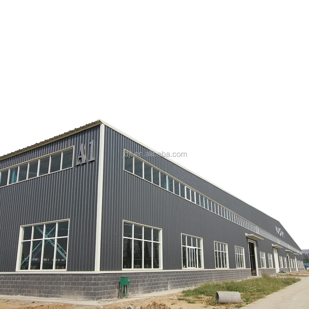 Construction Prefab Structure Warehouse Building/steel Hangar