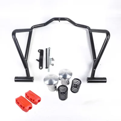 BHB Wholesale Motorcycle Accessories Aluminum Alloy Motorcycle Gauntlet Windshield Hand Guard LED Light For SYM NHT200