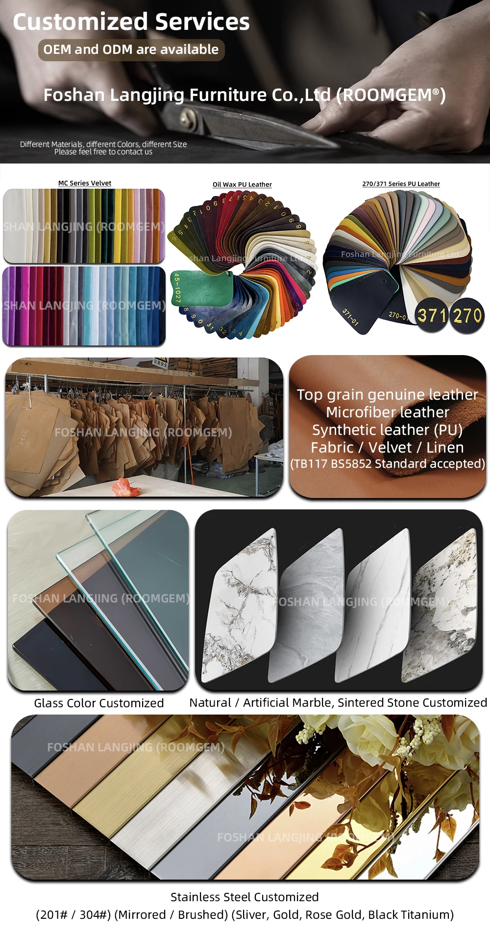 Guangdong Furniture Modular Sectional Couch Sofa Set for Living Room Modern Design