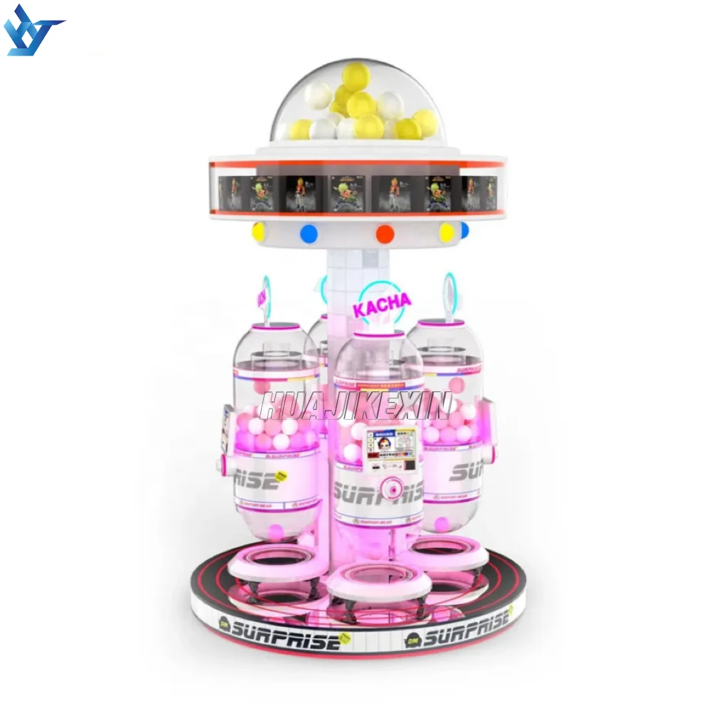 Coin Operated Capsule Kids Play Toy Custom Capsule Gashapon Gift Machine Capsule Gashapon Vending Machine