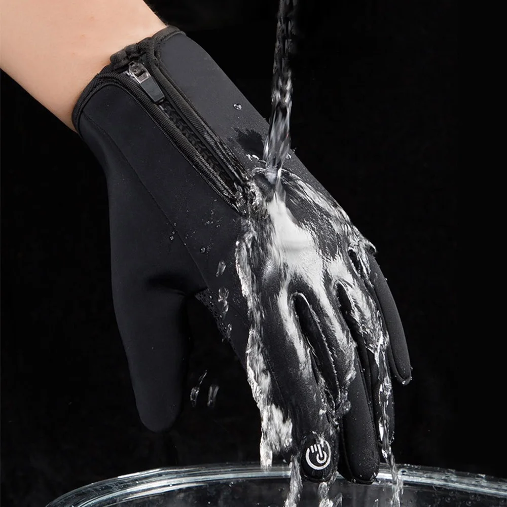 China factory waterproof nonslip windproof winter keep warm ski gloves