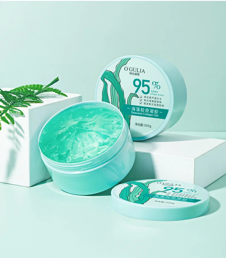 Seaweed Collagen Gel 300g Hydrating Moisturizing Firming And Brightening Plant Extract Gel