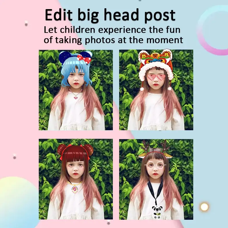 Instant Picture Price Printer Digital Toys Kids Camcorders Print Camera