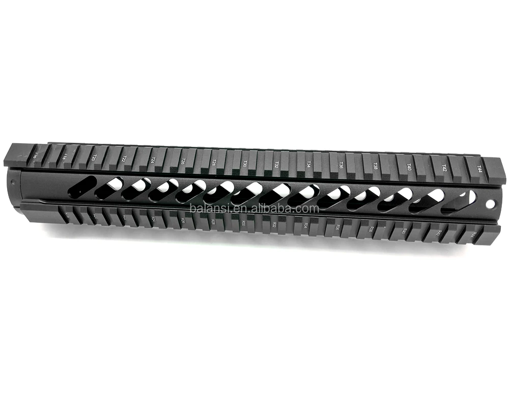 12 INCH M4 M16 Free Float Quad ar 15 Handguard Picatinny Quad  Mount 12 inch for ar15  m4 m16