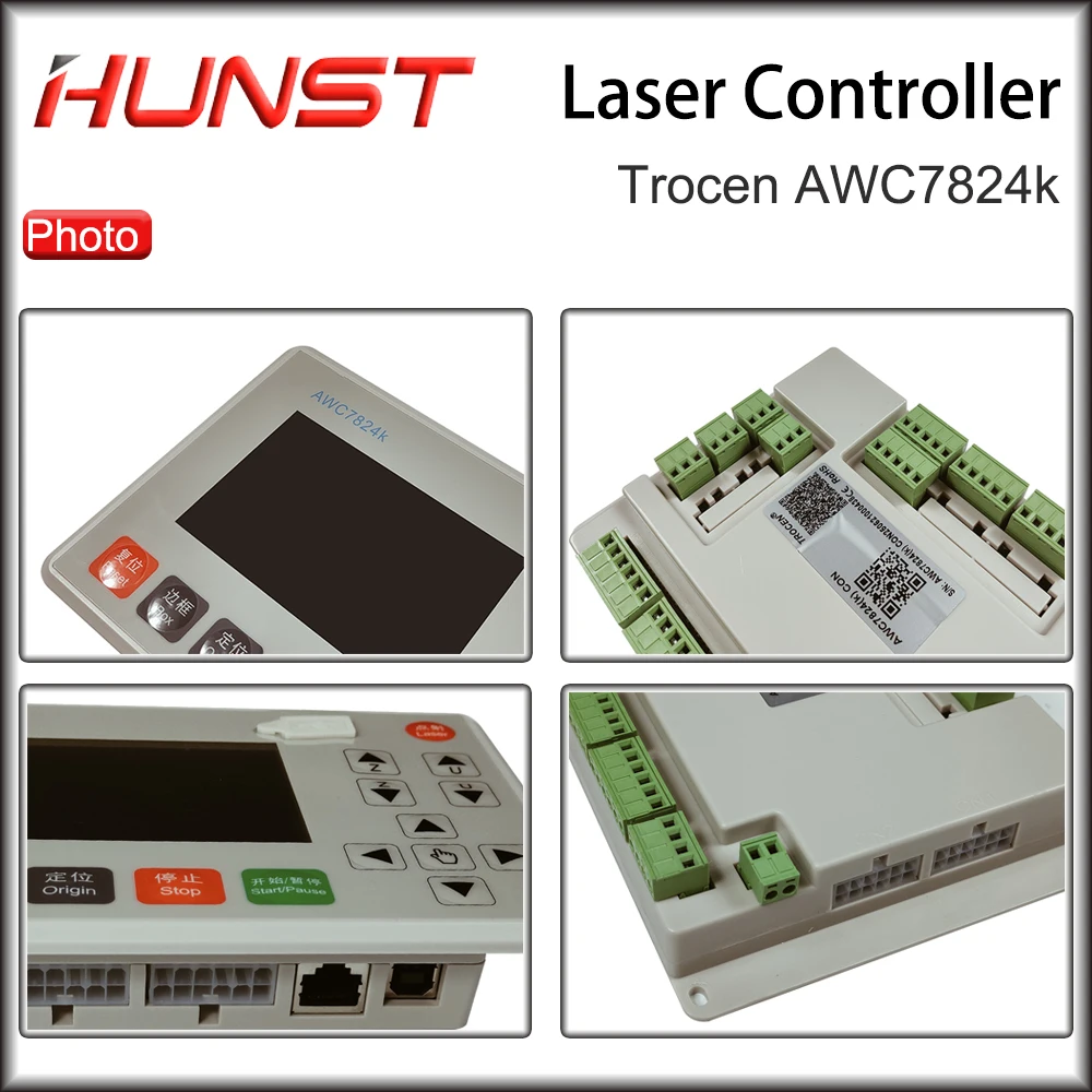 Hunst Upgraded AWC708C Lite DSP CO2 Controller Display Panel Card Trocen AWC7824K Control Board