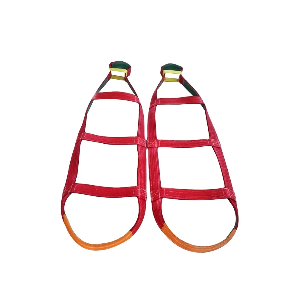 Glass lifting sling anti-cutting and wear-resistant polyurethane protective layer glass lifting belt