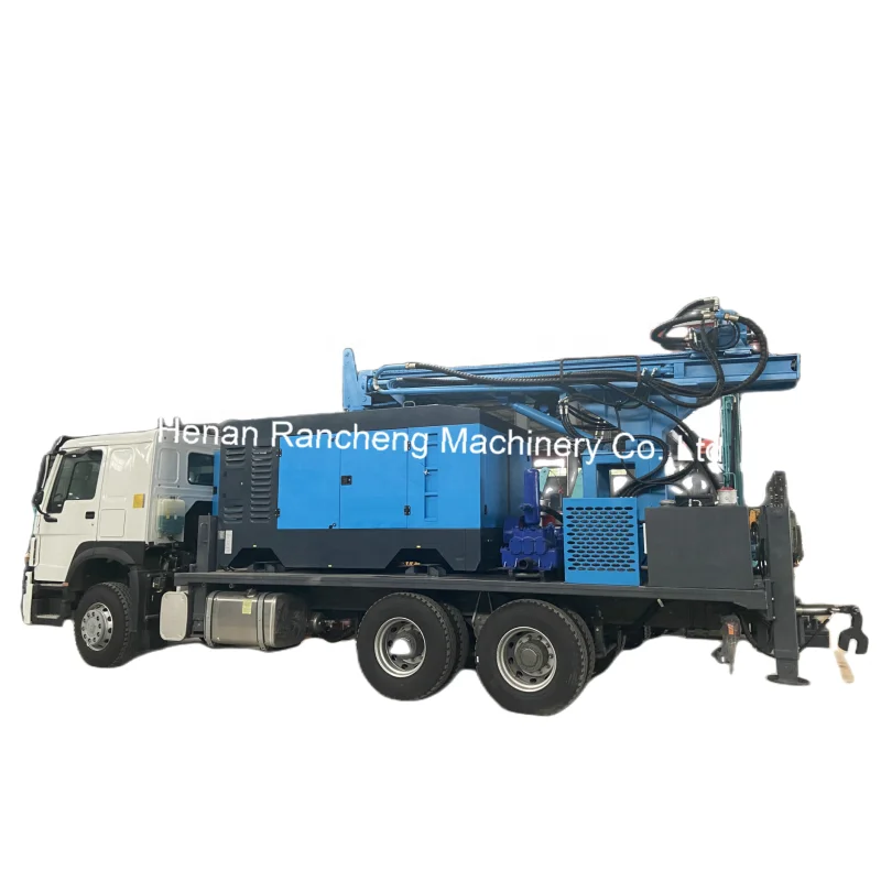 Truck Rig Mounted Bore Hole Water Well Drilling Rig Machine Price Well Drilling Equipment