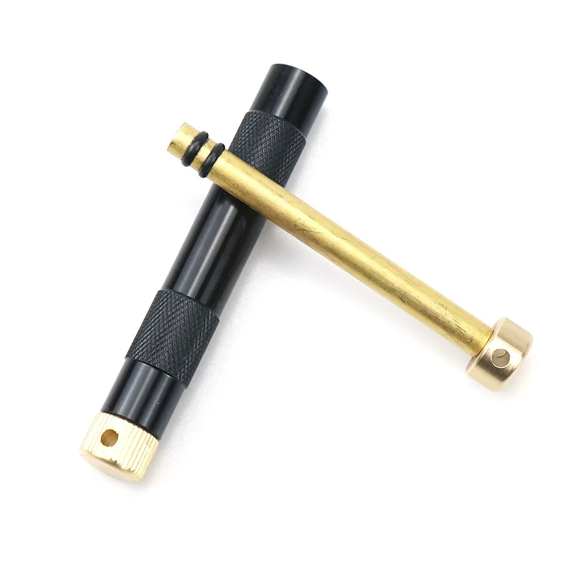 Hotsale Metal Fire Piston Collector Air Compression Fire Torch Fire Starter EDC