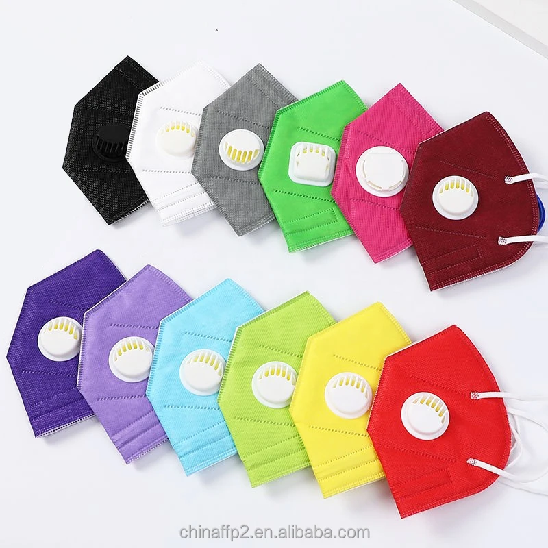 
 Детская Улучшенная моющаяся маска KN95 для рта и носа разных размеров и цветов  