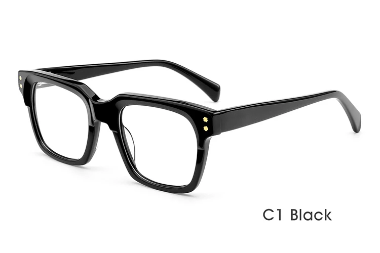 LM6606 2024 Trending Handmade Eyeglasses Acetate Eyewear Frames For Eye Glasses Men Women