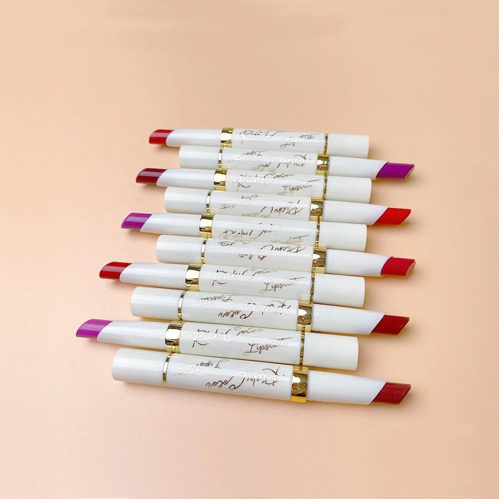 OEM Highly Pigmented Lipstick Moisturizing Longlasting Vegan Lipstick Pen Kissproof Non-stick Cup Lipstick