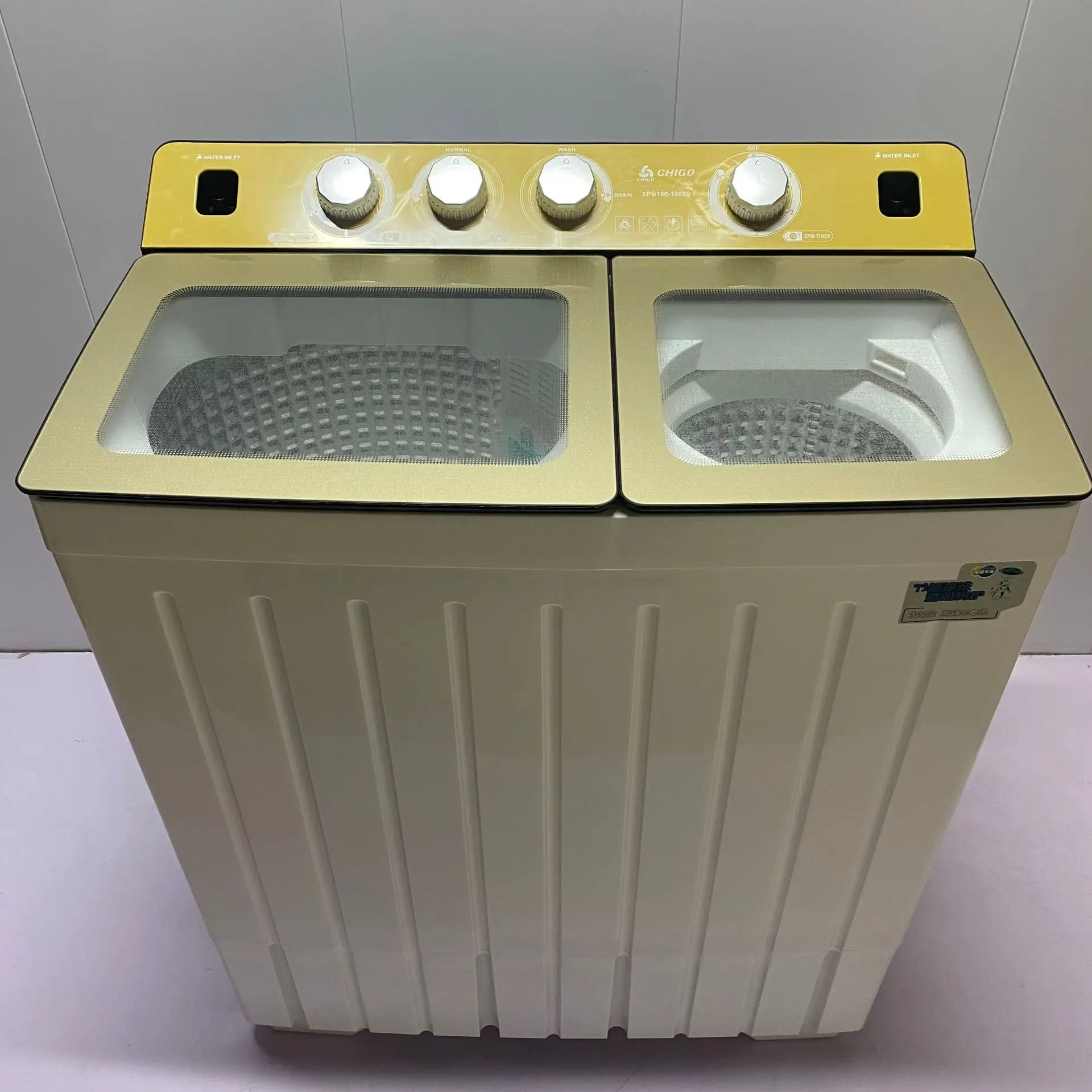 18kgManufacturers direct home semi-automatic dehydration two-cylinder washing machine made in China intelligent washing machine