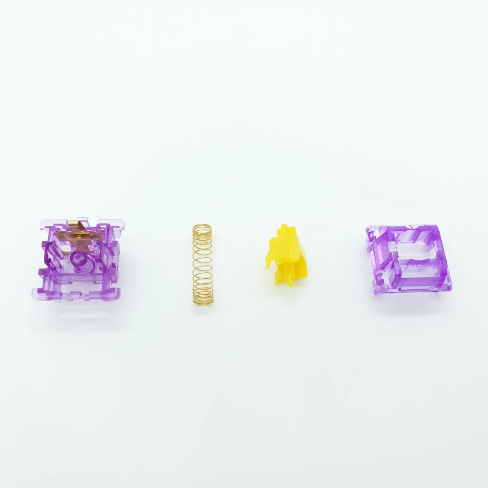 Tecsee  IceGrape PTactile Keyboard Switch POM StemKeyboard Switch Wireless OEM PC Switch Mechanical Key