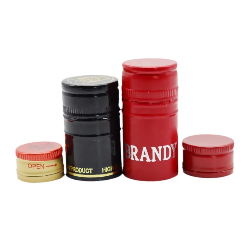 Pvc Heat Shrink Capsules 30*60 Mm Wine Shrink Wrap Wine Bottle Capsules Square Capsules for Wine Bottles Aluminum Foil 5000PCS