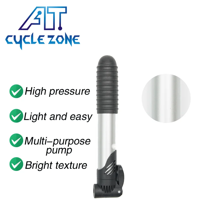 RTS Cycle Zone Mini Portable High-strength bicycle hand pump Bike Tire Inflator CO2 floor pump for bicycles