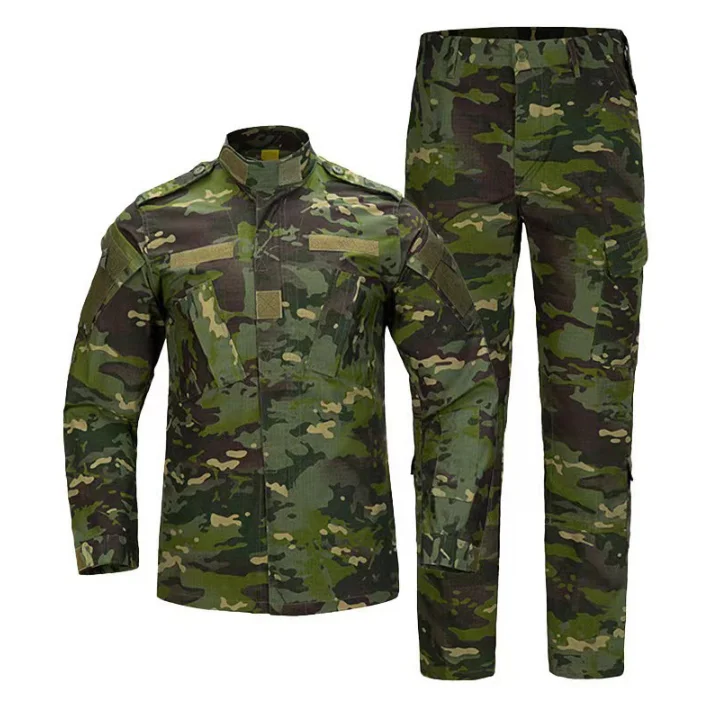 DFU0157 Ripstop  ACU camouflage uniforms suit