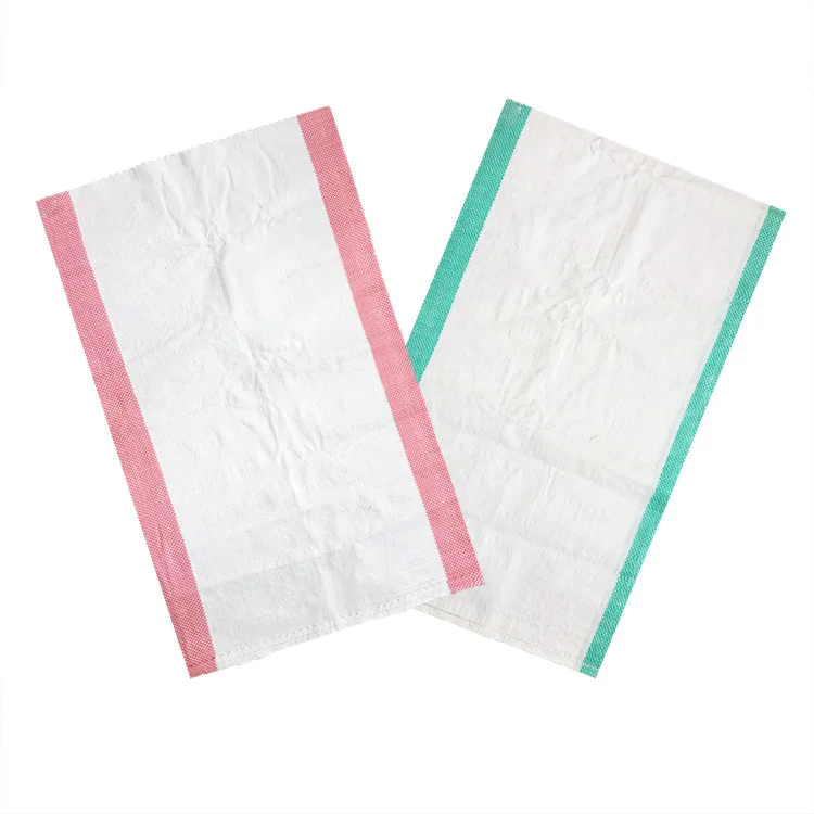 China 5kg 10kg 20kg 25kg 50kg 100kg Polypropylene Rice Sack Laminated PP Woven Raffia Bag