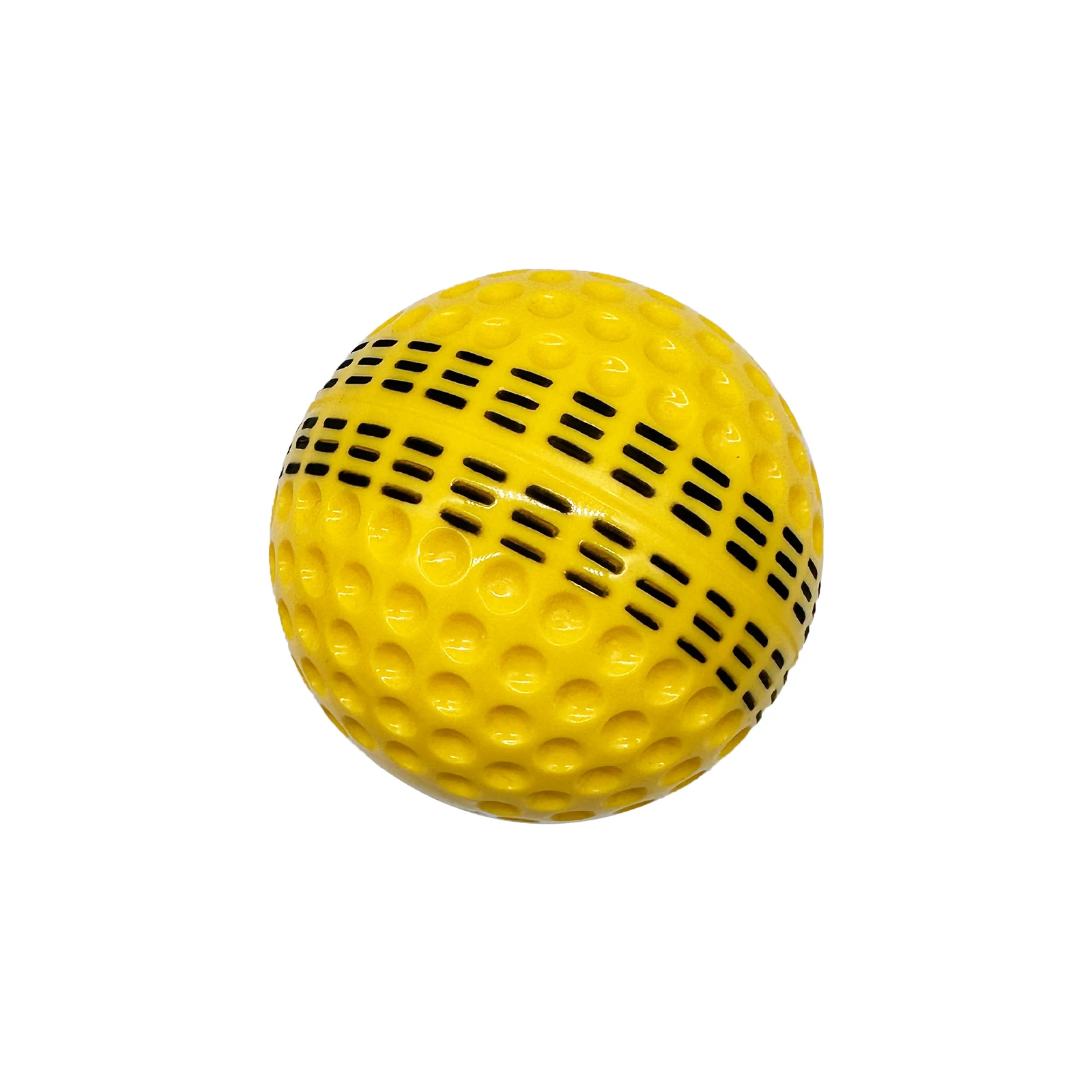 Yellow 146g Cricket Ball With Black Seam Use for Training