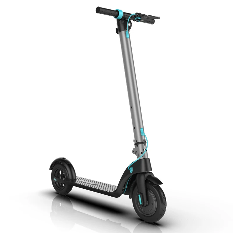 EU/US  Warehouse Detachable Battery 10 Inch Electronic Scooter 36V/5Ah 350W Triple Brake System Portable Folding Scooter HX X7