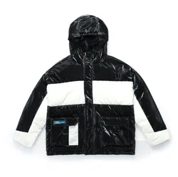 Оптовая продажа, OEM/ODM, высококачественное зимнее пальто на молнии, мужское пуховое пальто