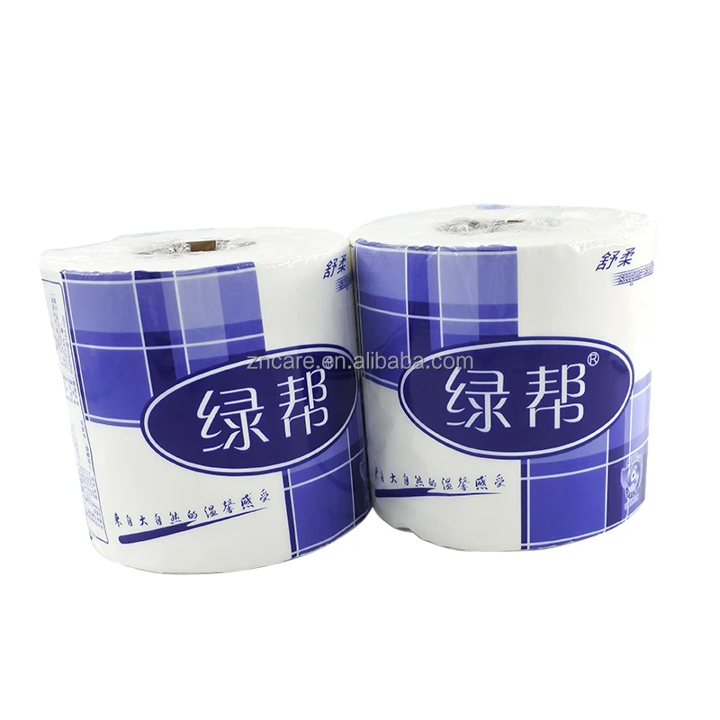 Customize logo industrial hotel retail home use bathroom tissue soft Toilet tissue paper roll