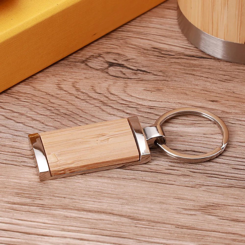 Wooden Engraved Journaling Pen bamboo products eco-friendly keychain bamboo card holder box Set for Gift Office School Supplies