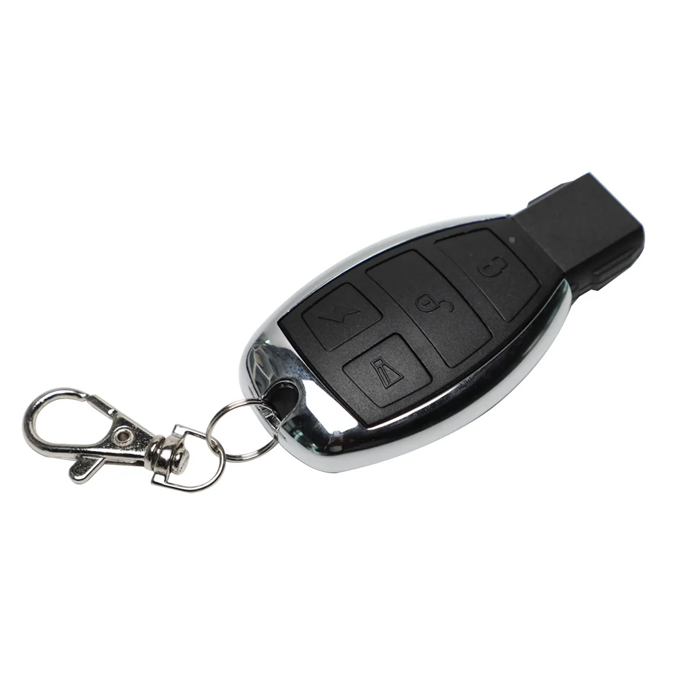 Custom 433MHZ learning code 4 key receiver switch remote control for garage door opener