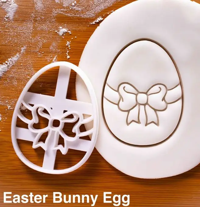 Cake Tools Easter Bunny Rabbit Chick Bunny Egg Plastic Mold Decorating Cupcake Decorating Fondant Tool Easter Mold