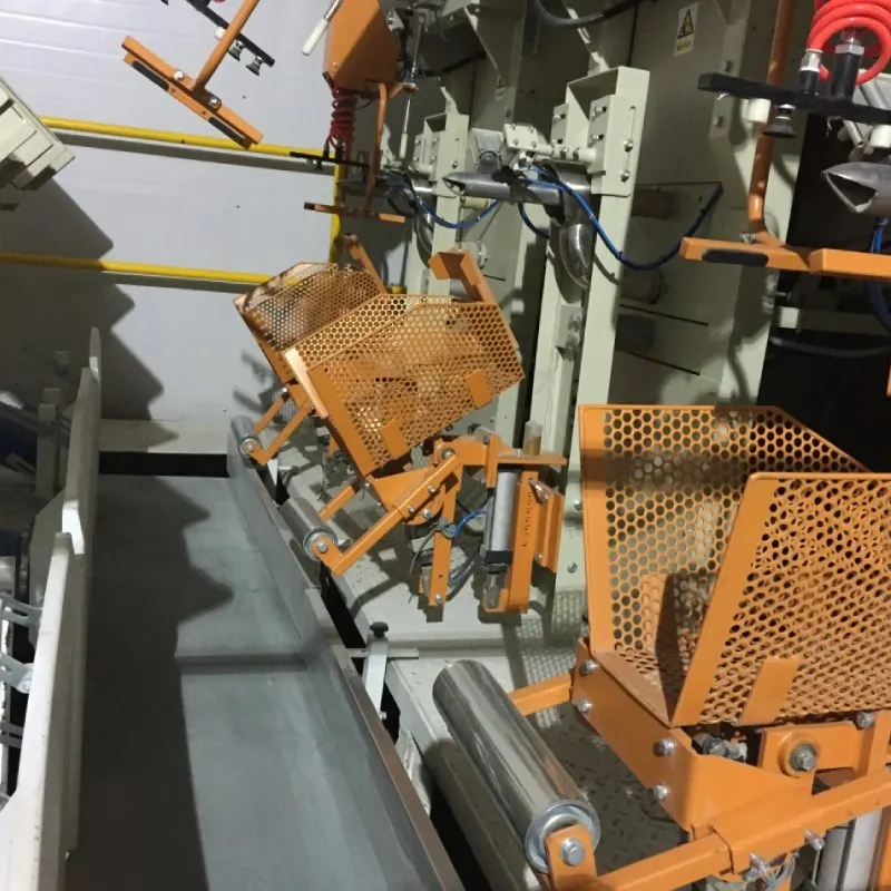 High speed automatic 20kg 25kg carbon black fertilizer bag filling machine, valve bag cement palletizer, pallet stretch wrapper