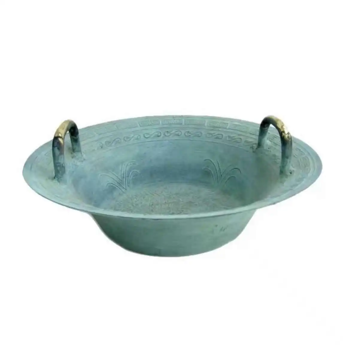 Wholesale round pure copper resonance bowl, exquisite home decoration bowl, health wash basin