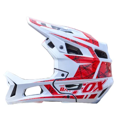 OEM&ODM New Design Full Face Helmet BMX Racing Enduro Downhill Mtb E-Scooter Off-Road Helmet With High Texture Gradient Color