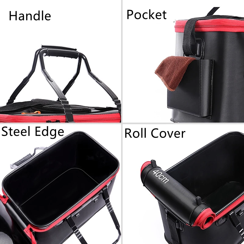 Dropshipping Multifunctional Waterproof EVA Thickened Fishing Box with Portable Fishing Storage Bags Fishing Box