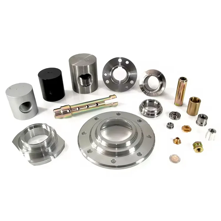 Custom Cast Iron Steel Cad Design Made Stainless Steel  CNC Machined Parts Accessories CNC Machining Set