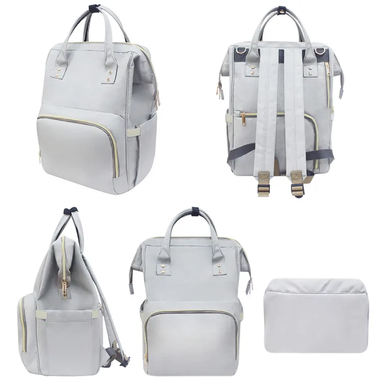 Online Shop Hot Sale Mummy Bag Wet Nappy Diaper Bags Changing Mat Portable Baby