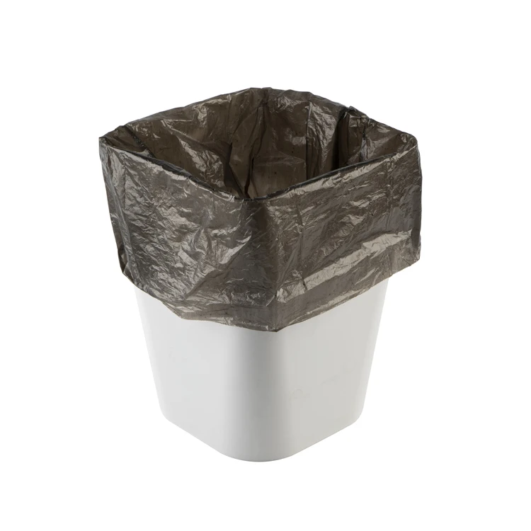 Promotion portable disposable household kitchen colorful plastic disposable garbage bags on a roll